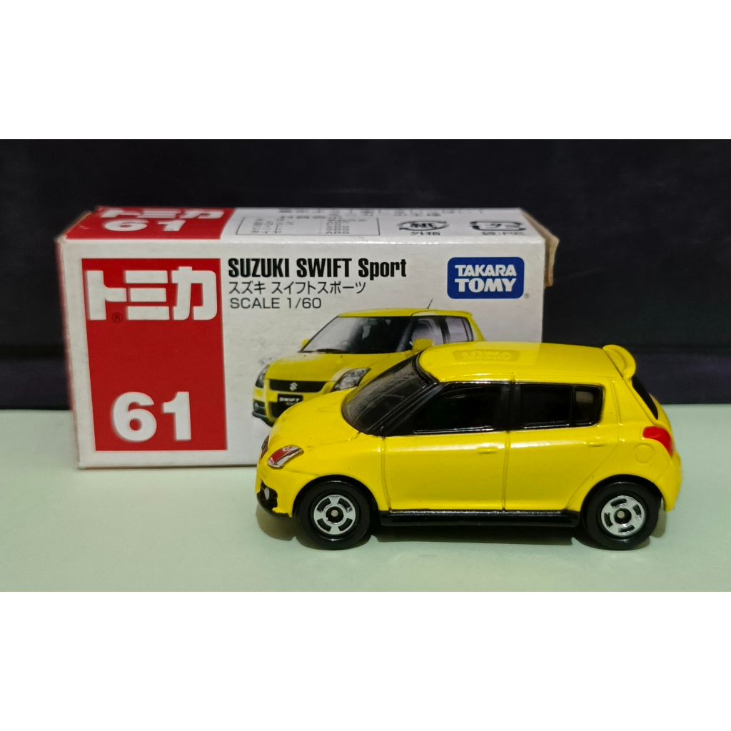 Diecast Tomica 61 SUZUKI SWIFT SPORT