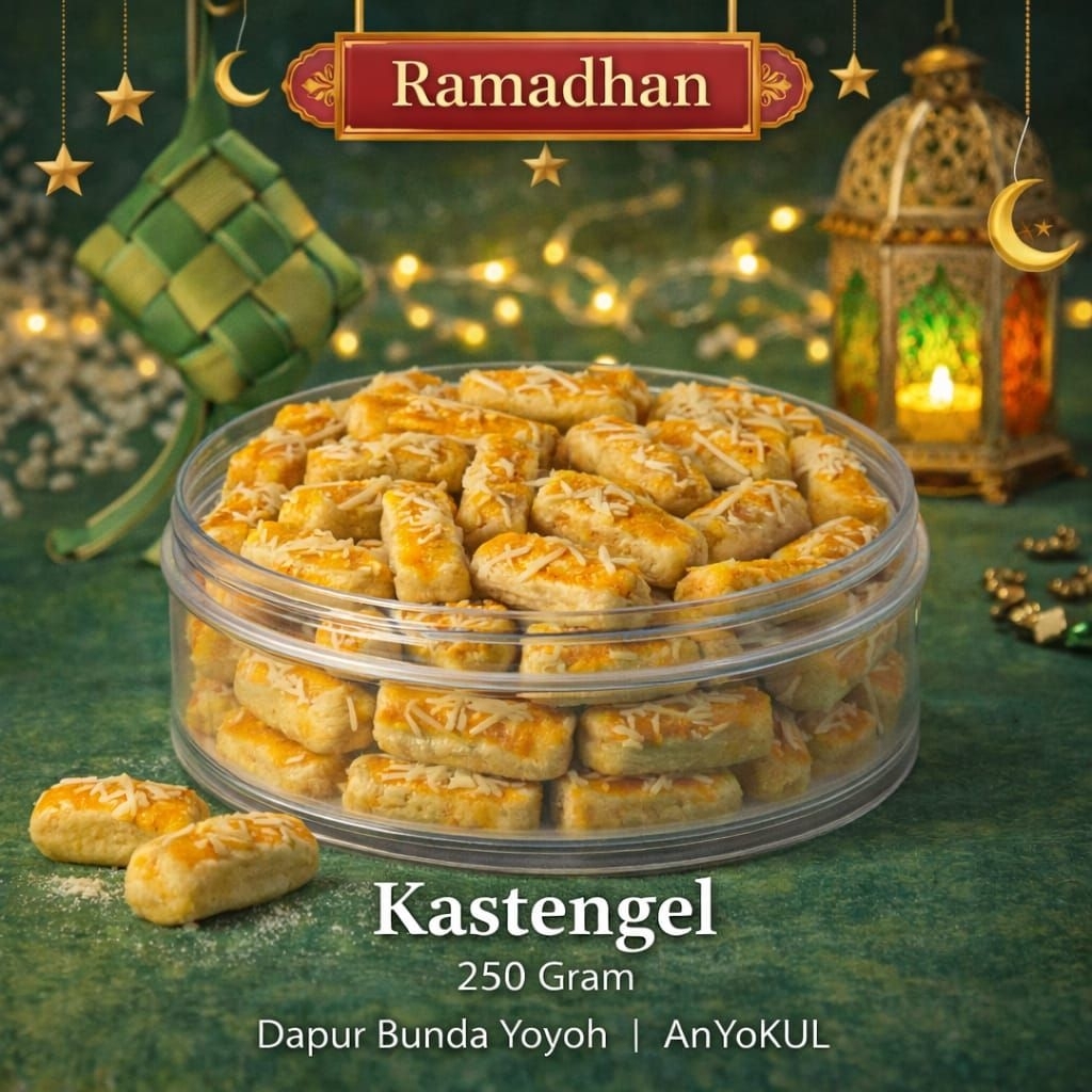 KASTENGEL KEJU HOMEMADE – 250 GRAM