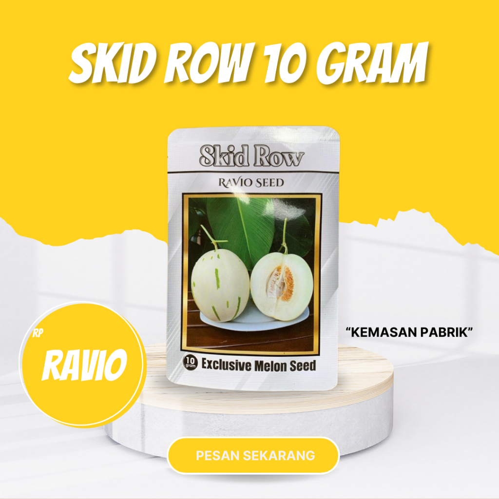 Skid Row 10 gr benih buah melon ravio seed