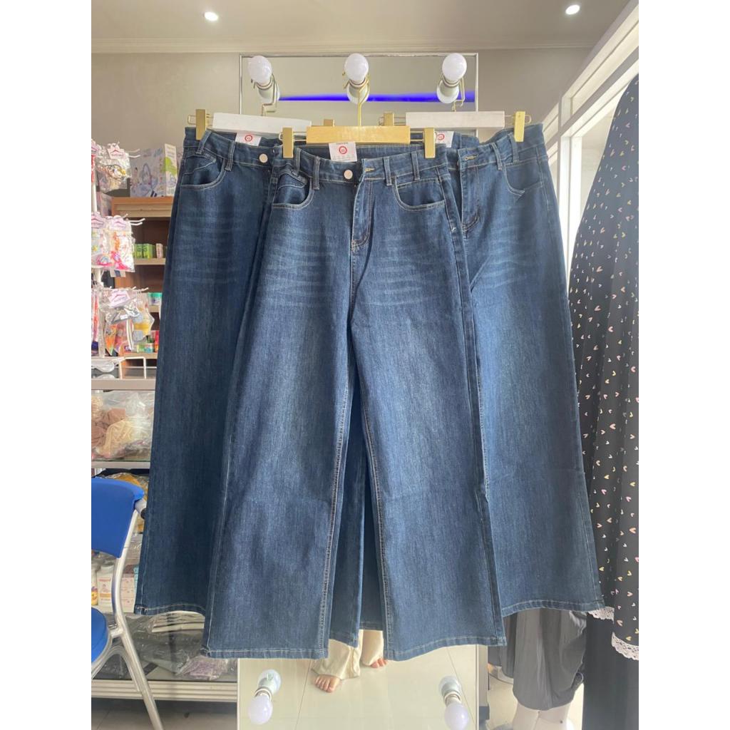JEANS KULOT KEKINIAN/LOSEPANTS JEANS WANITA KEKINIAN/KULOT JEANS PREMIUM