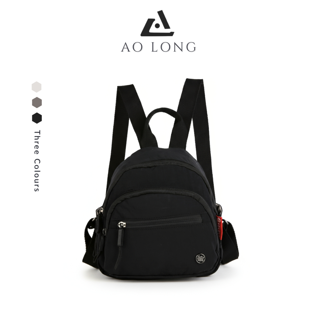 AOLONG Ransel CHAVA 0302# - Tas Ransel Terbaru Tas Ransel Mini Wanita Cantik dan Elegan Bisa COD