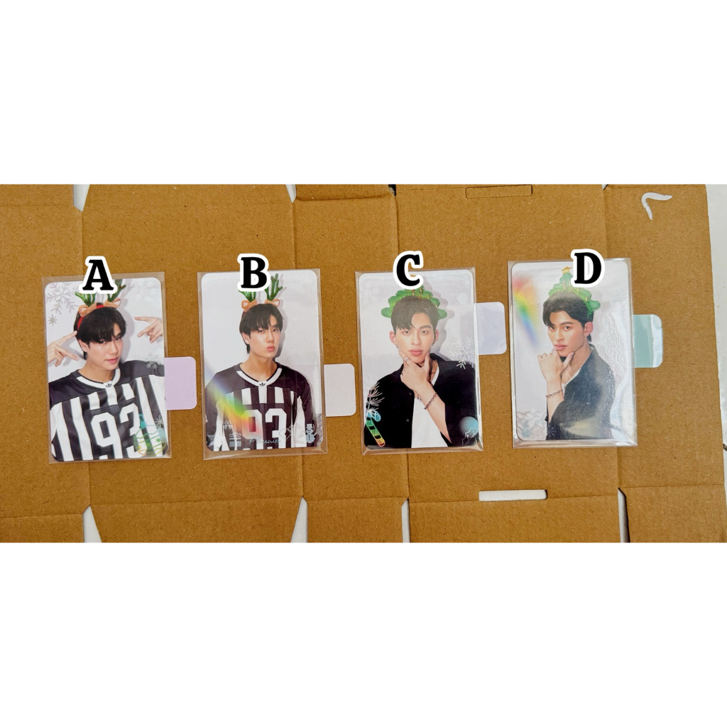 POND PHUWIN XMAS PHOTOCARD