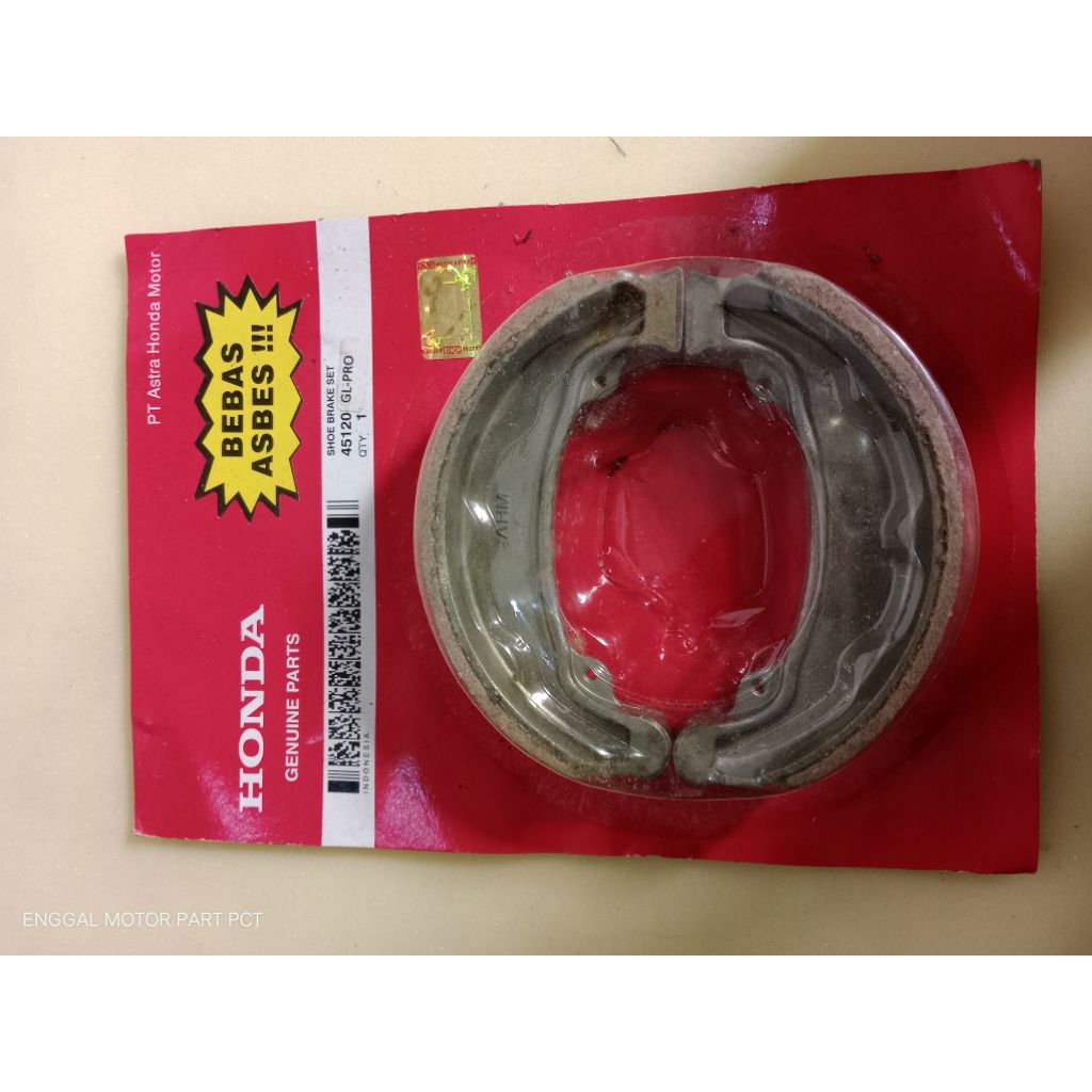 Kampas rem honda genuine part GL PRO