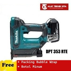 MAKITA DPT353RTE mesin pin nailer baterai DPT 353 RTE cordless pin nailer
