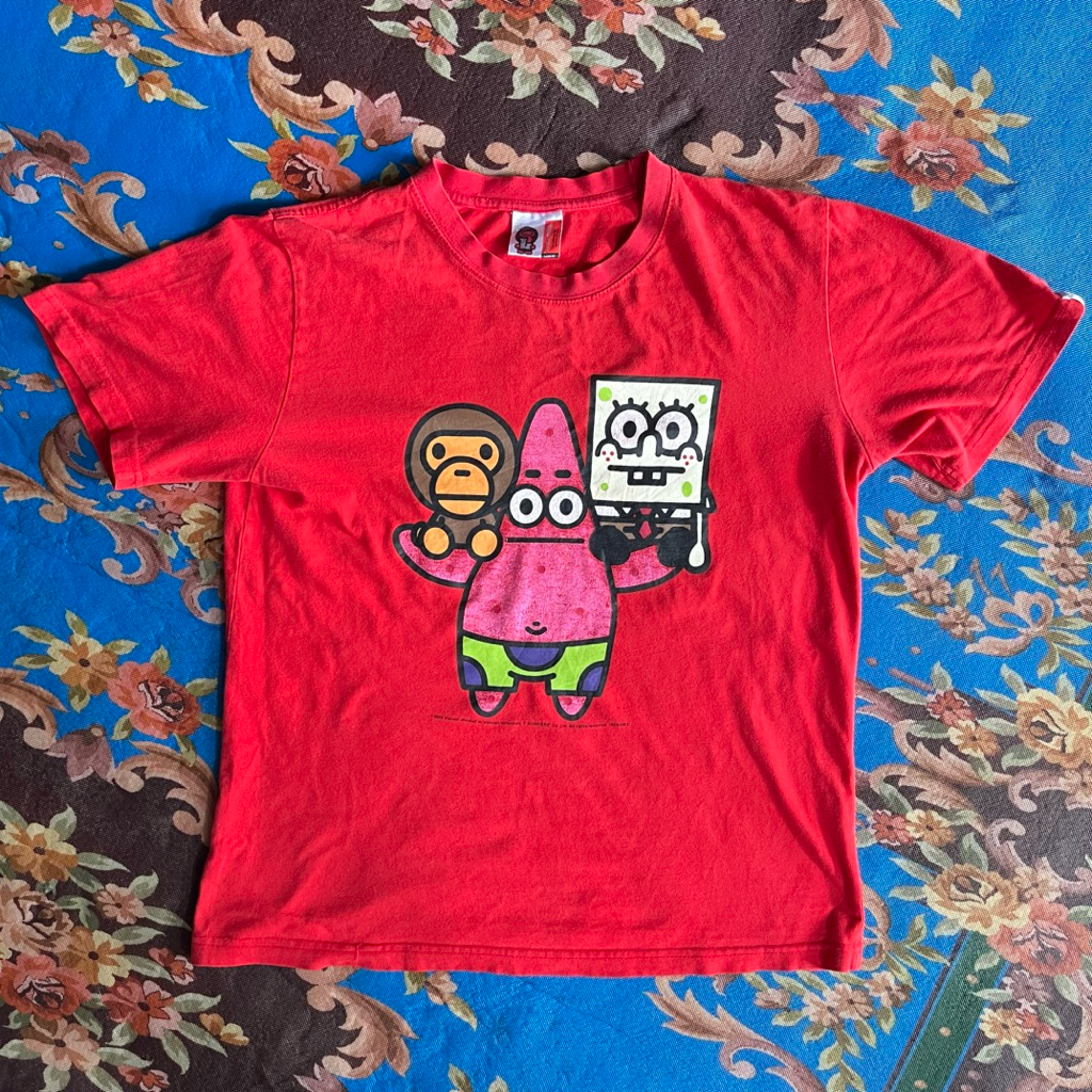 t-shirt baby milo x spongebob