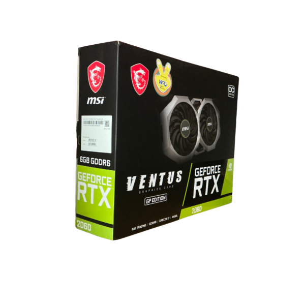 MSI Ventus VGA Card GeForce RTX 2060 6GB GDDR6