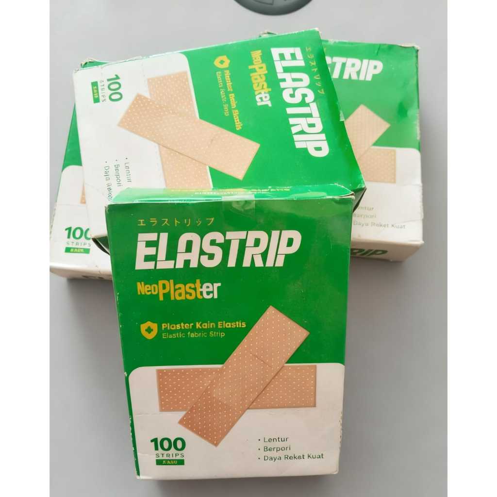 Elastrip Plaster Luka Anti Air Elastis Fleksibel