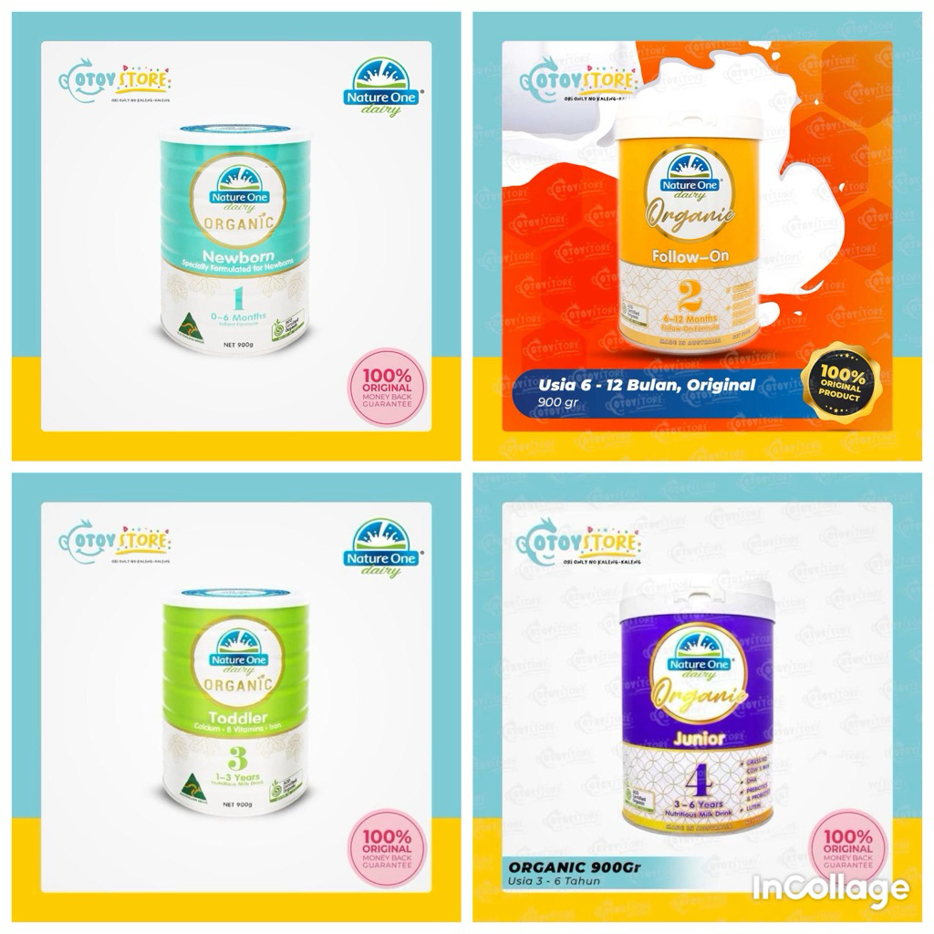 Nature One Dairy Organic Milk 900 Gram