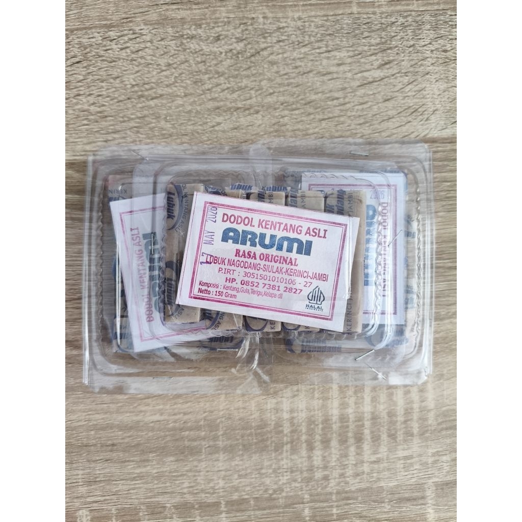 Dodol Kentang asli Kerinci