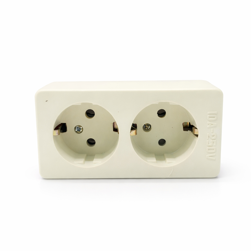 Stop Kontak Arde Dexicon 2 Lubang - Colokan Listrik Standar SNI