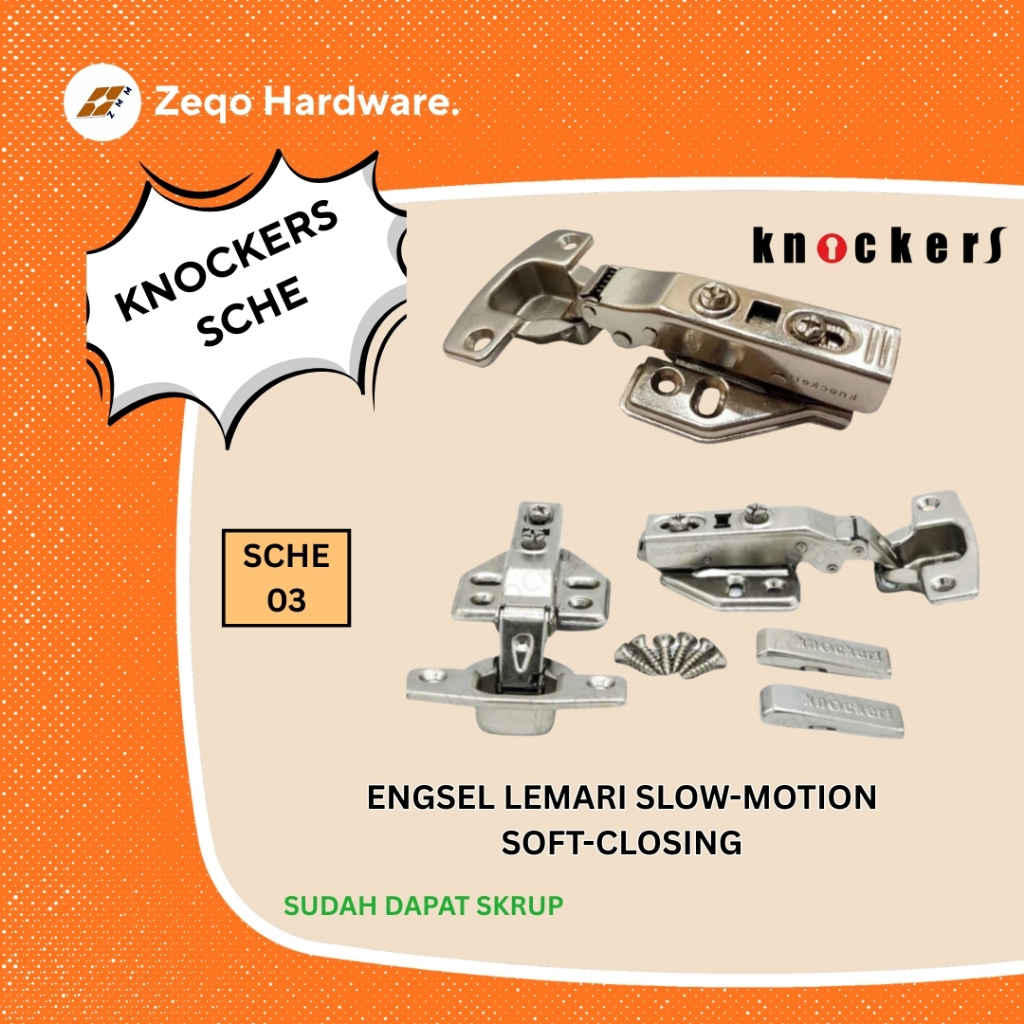 Engsel Lemari Engsel Sendok Slowmotion KNOCKERS SCHE 03