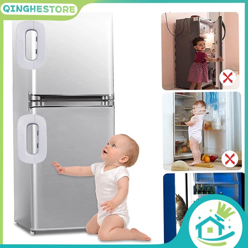 Kulkas Pintu Laci Pengaman Baby Safety Lock Kunci / Baby Safety Lock Pengunci Kulkas Yang Kuat Kunci