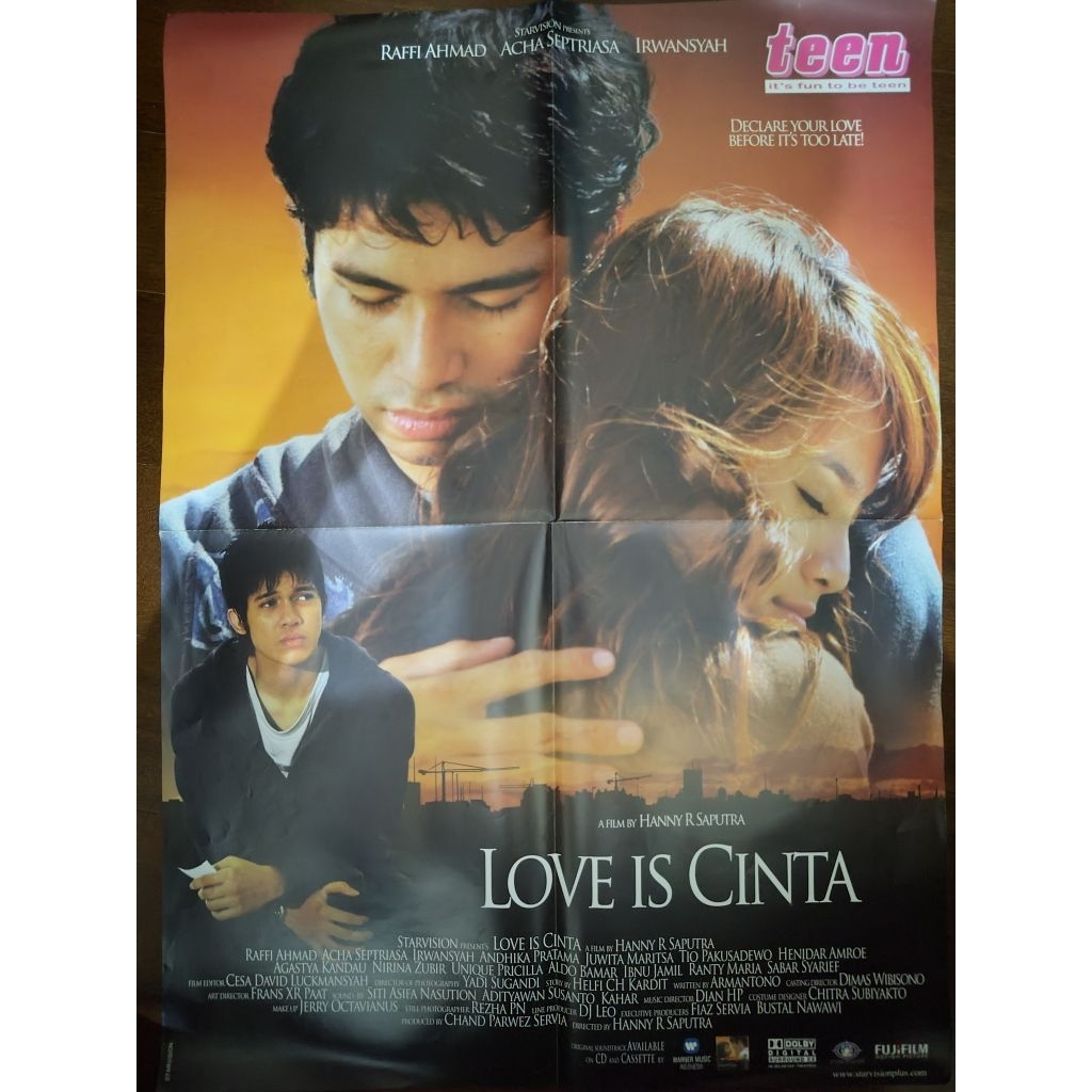 Poster Movie Love Is Cinta