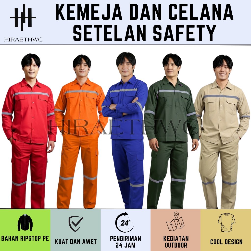 Wearpack Safety Setelan Baju Celana Aman Keren Terbaik