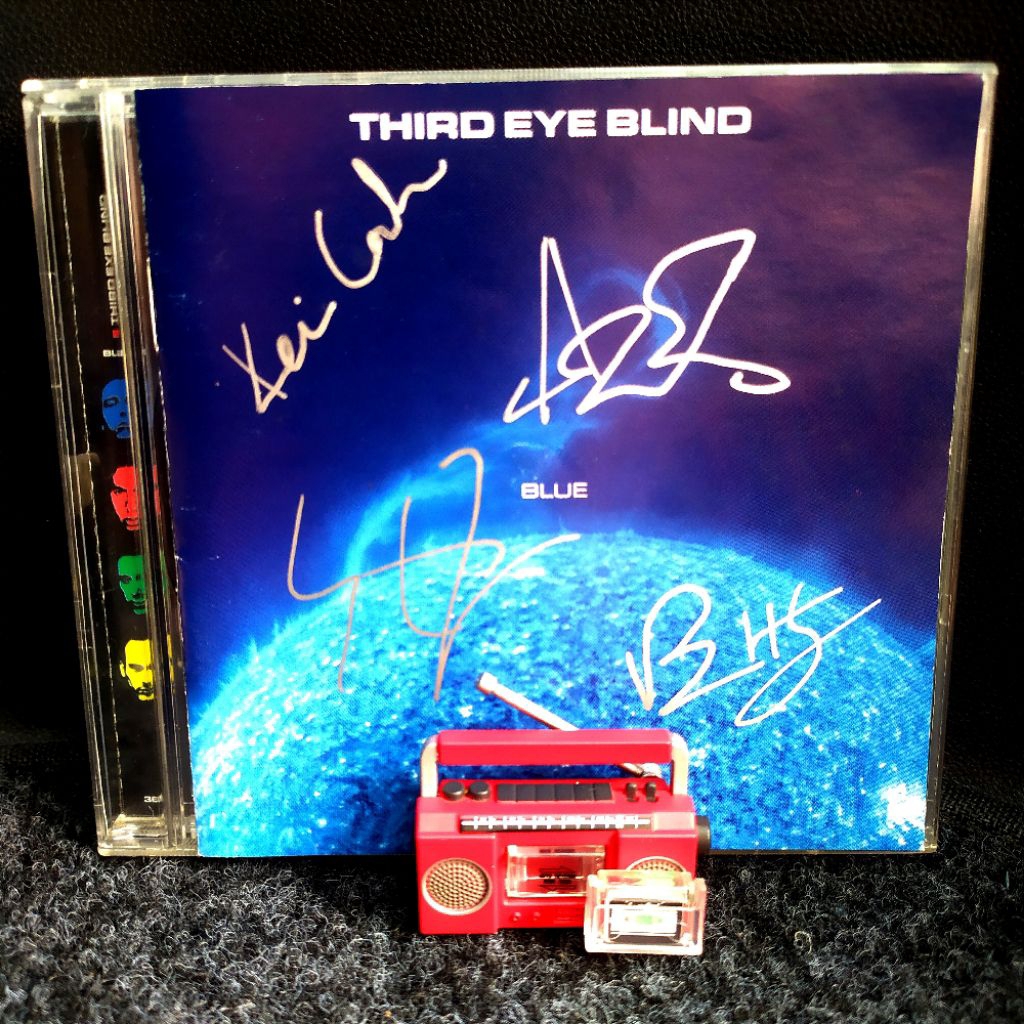 CD Third Eye Blind Blue Tanda Tangan