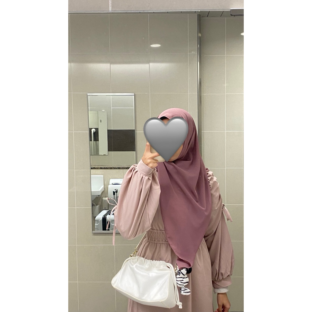 Dress Tunik pita pink salem