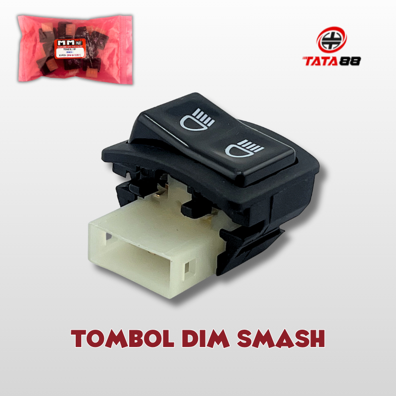 [ECER] TOMBOL DIM SMASH KW-1 - SAKLAR DIMMER DIM JAUH DEKAT SHOGUN 125 / SUPRA FITNEW / SUPRA X 125 