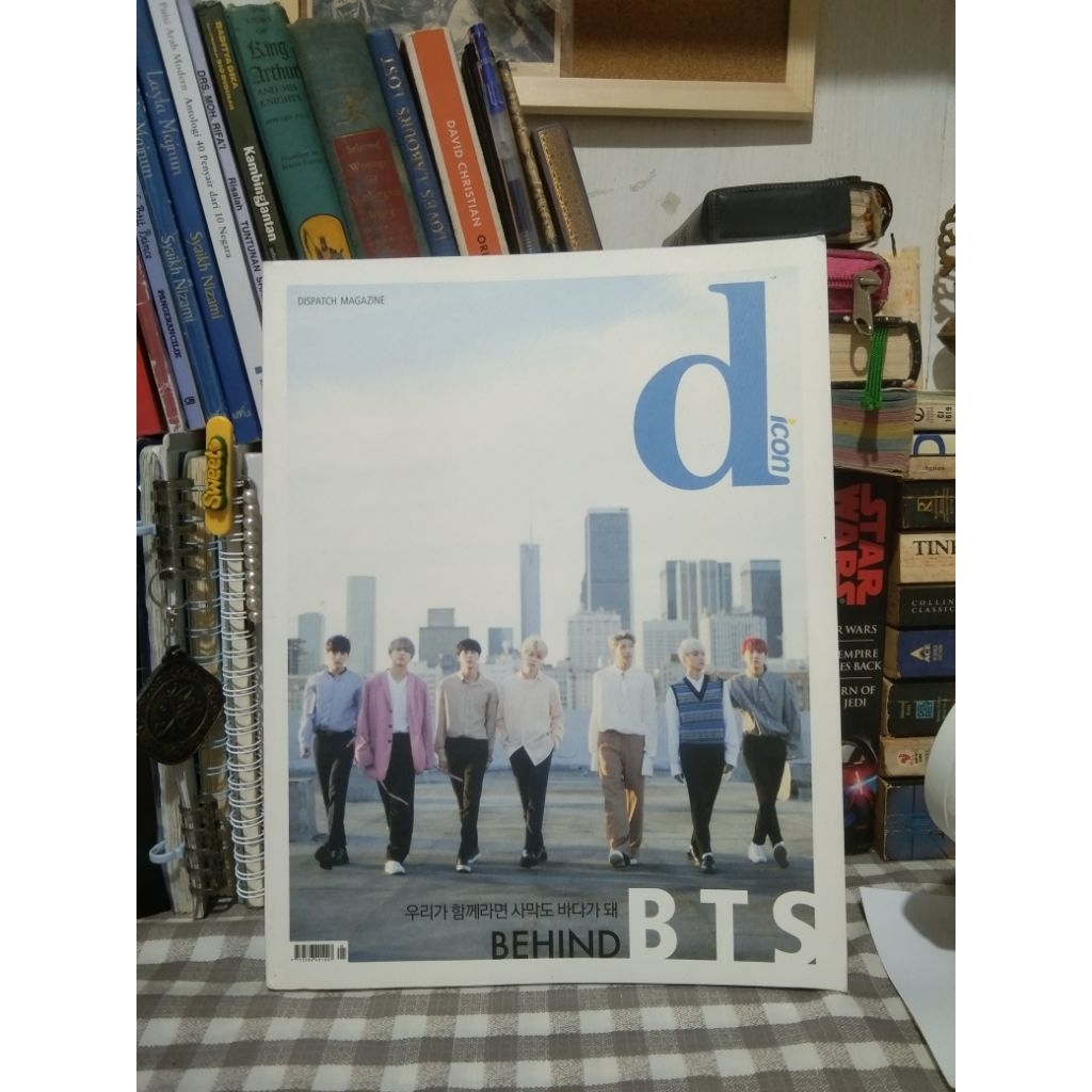 Original preloved set majalah Dicon BTS ARMY KPOP