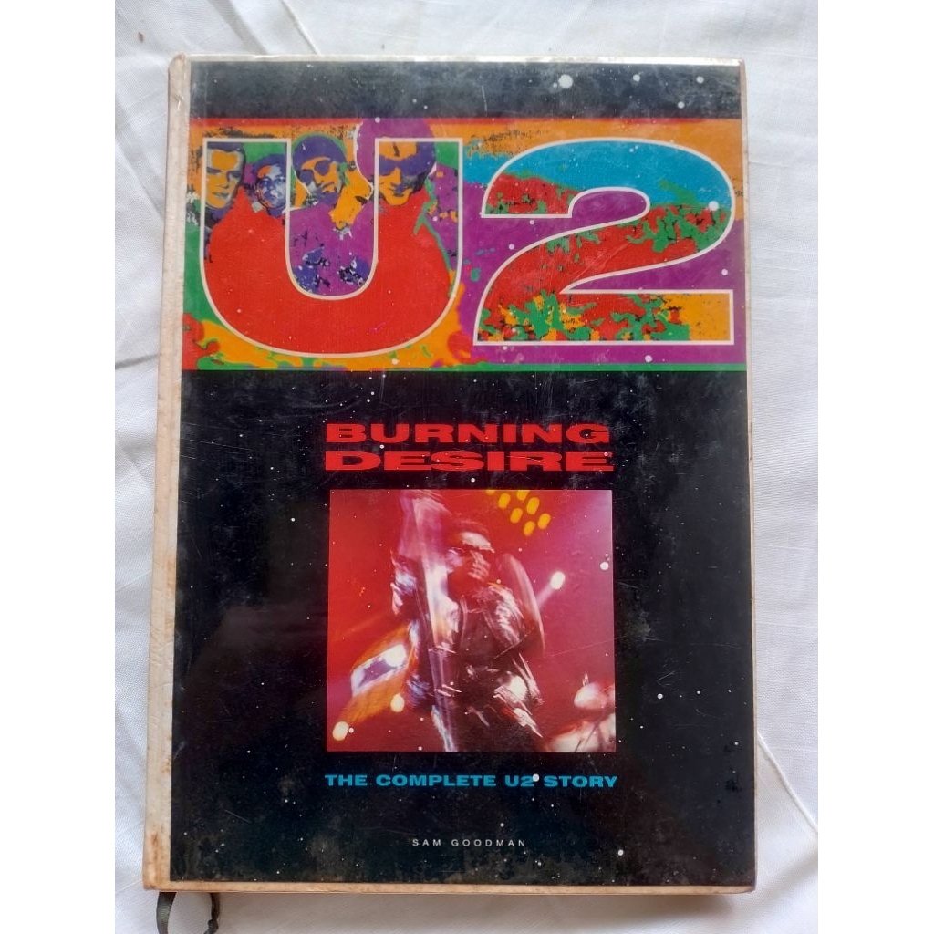 BUKU BIOGRAFI - U2 BURNING DESIRE original