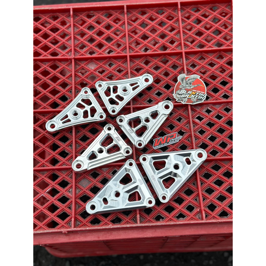 kupingan lampu gl100 cnc one b lampu standart merk whellprof / one b kupingan lampu k5 cnc kupingan 