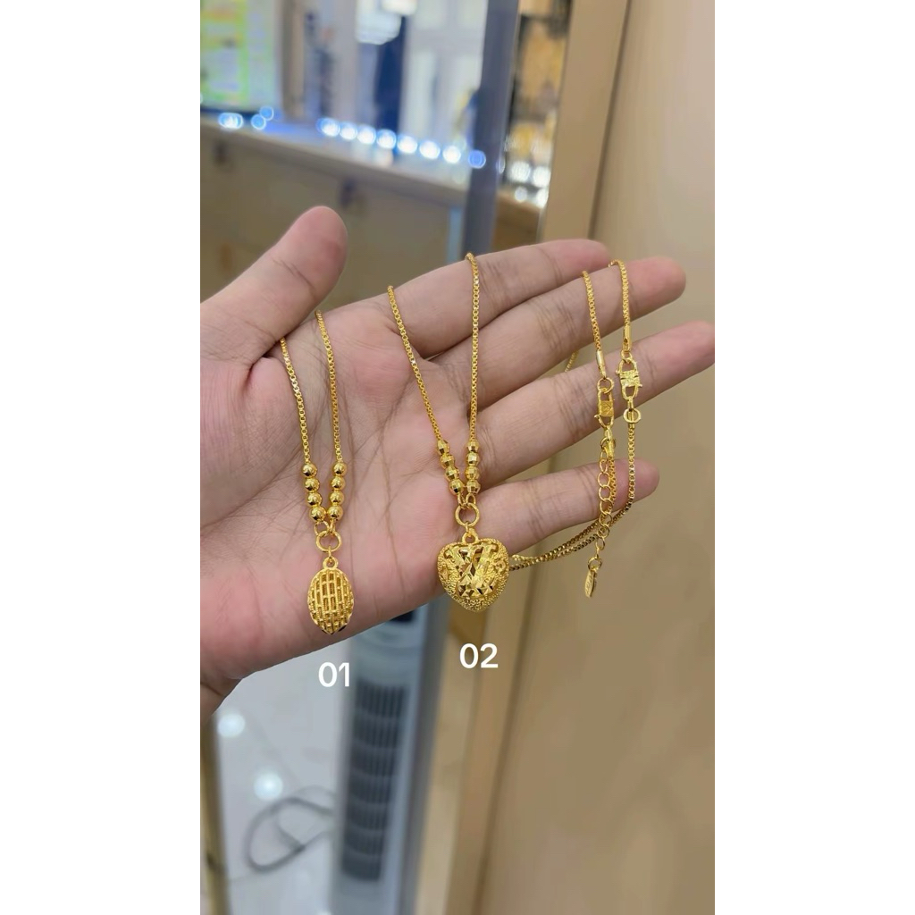 Ayrahaccesories kalung model emas