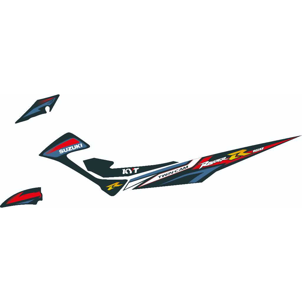 STRIPING STICKER suzuki satria FU FL TYPE S RIDER R GRAFIS