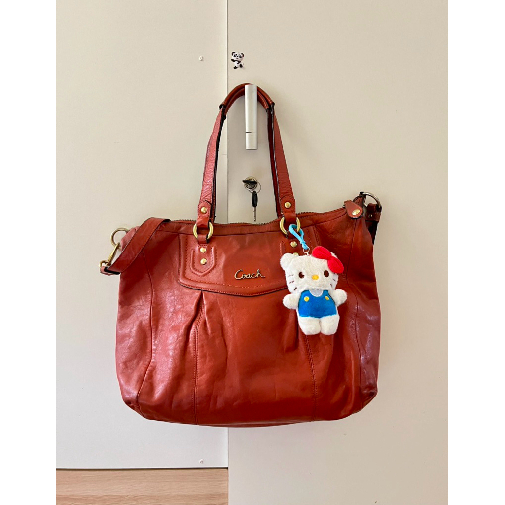 COACH Shoulder bag Tote bag Vintage Hobo Teracota tas Coc