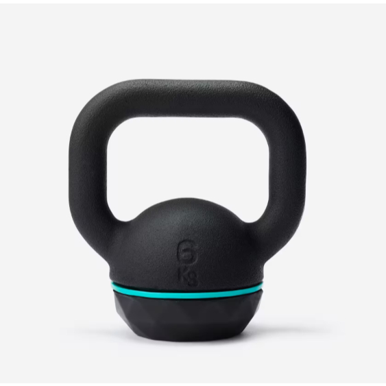 CORENGTH Kettlebell Alat Angkat Beban Pilates Gym Fitess Berat 6 kg