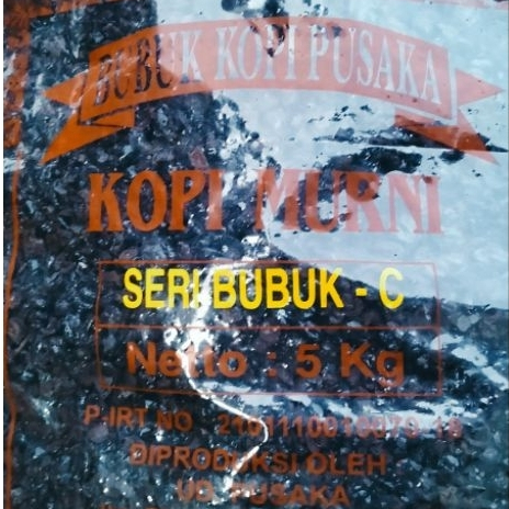 Kopi Kasar Aceh Merk Pusaka seri C Kopi Saring