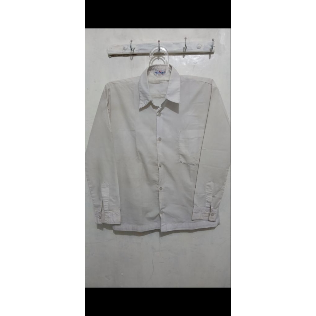 PRELOVED Baju Seragam Osis Putih SMP/SMA