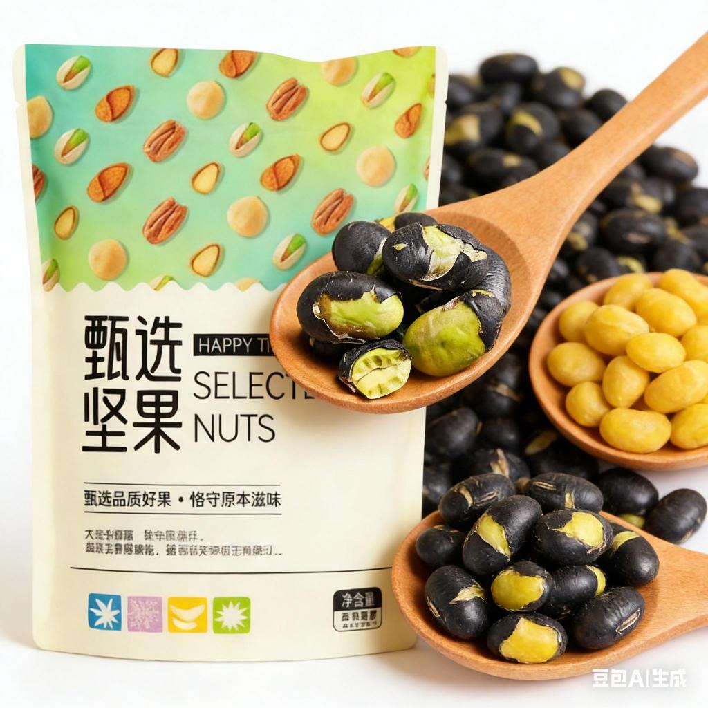 Kacang Hitam Renyah, Kacang Hitam Goreng Garam Kacang Hitam Renyah 100g | Kacang Hitam Goreng Garam 