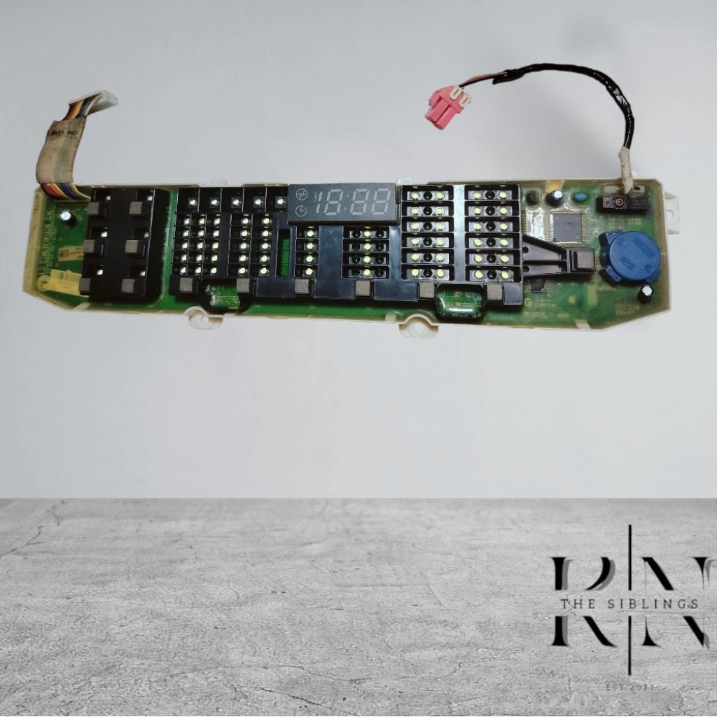 Modul display mesin cuci LG top Loading Direct Drive 12kg