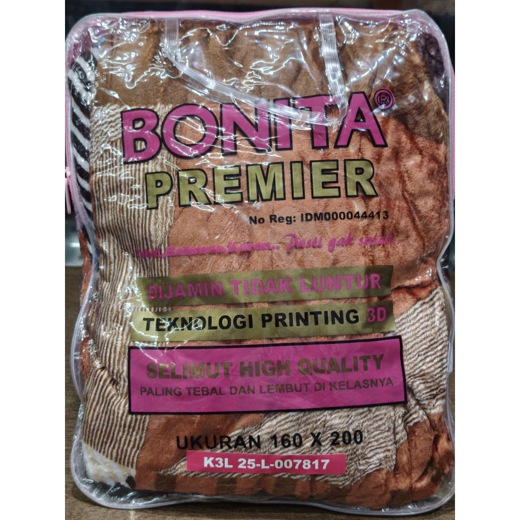Selimut Bonita Premier 160 x 200