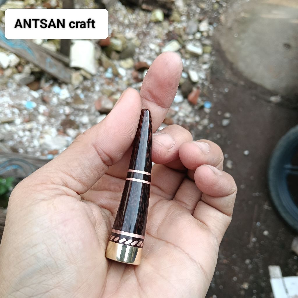 Once pipa galih asem golden ring copeer dua cincin