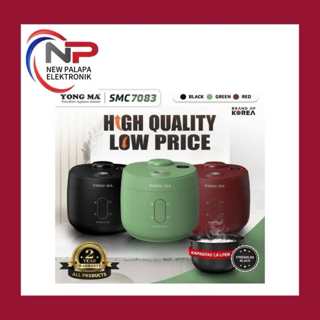 MAGIC COM YONG MA SMC 7083 / MAGIC COM YONG MA 1.8 LITER