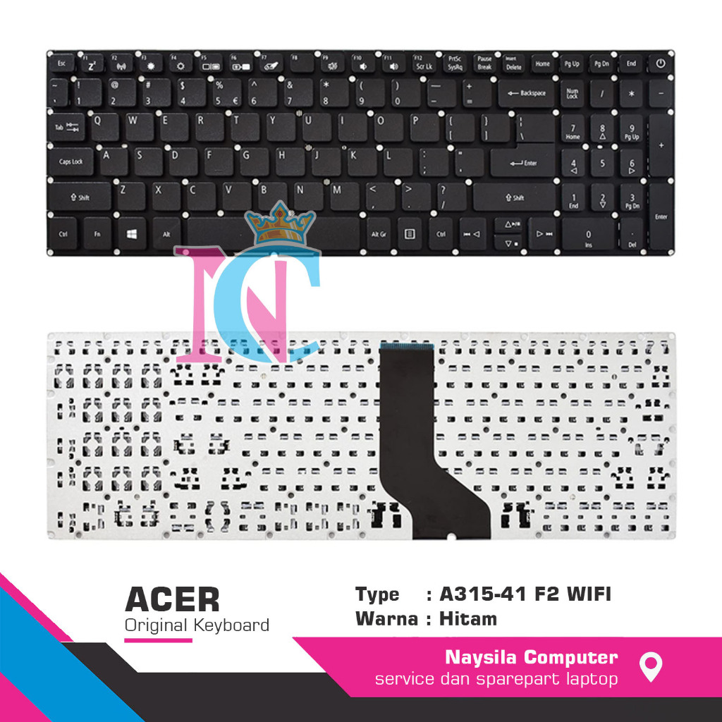 keyboard acer aspire 3 A315 41 A315-41-R3LC