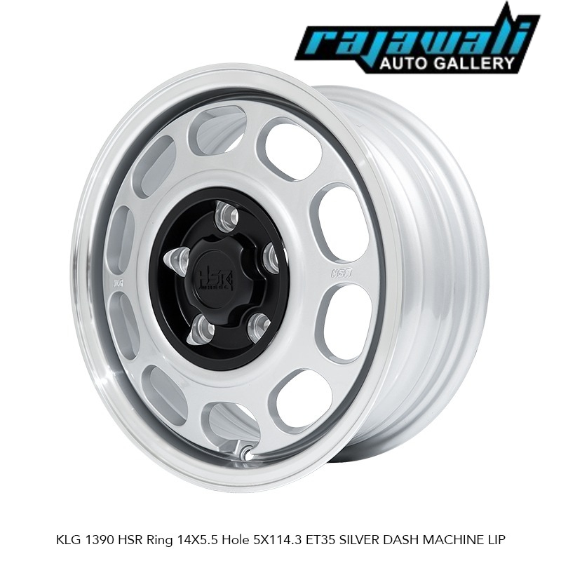 Velg Klg Hsr Ring 14 Buat Mobil Granmax Kijang Kuda L300 Luxio Apv Dll HSR KLG R14 Pcd 5x114,3
