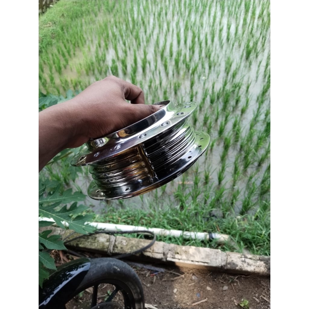 Tromol belakang rx king original chrome