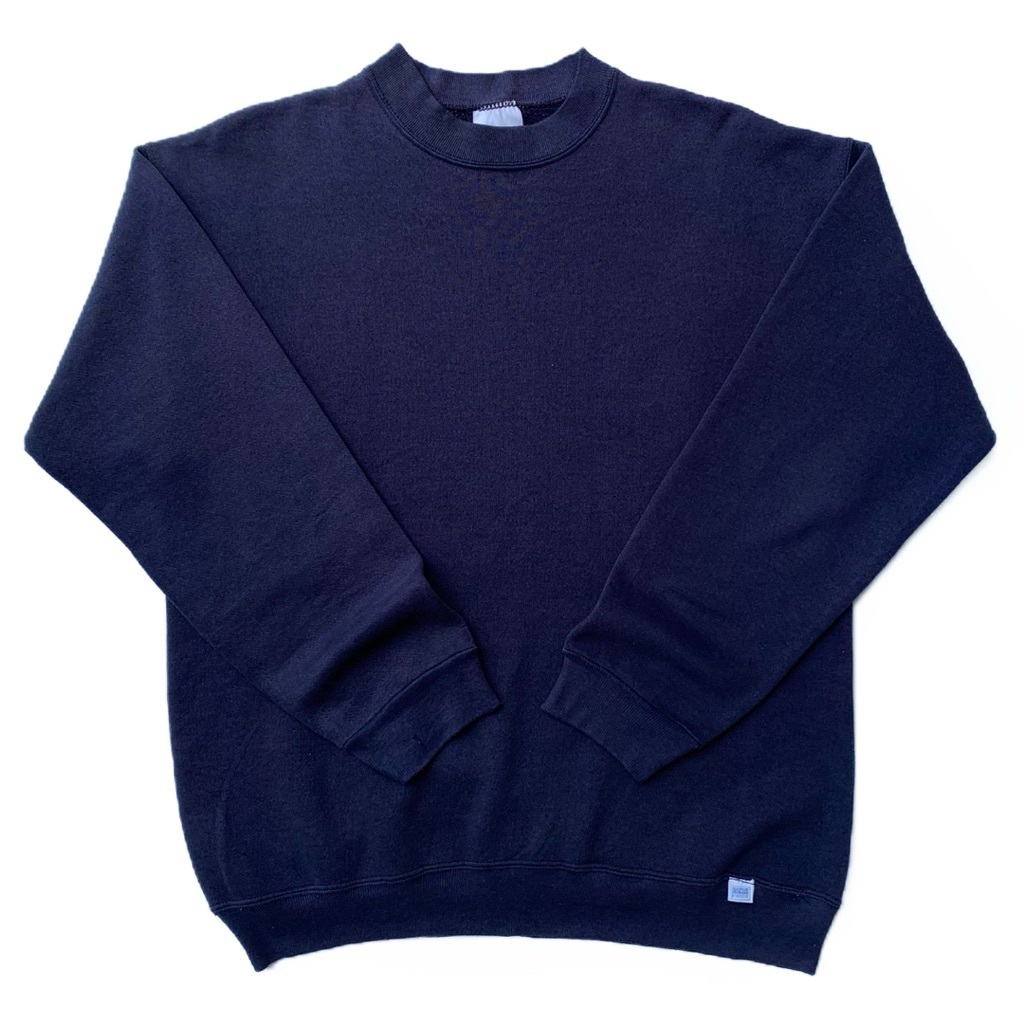 Discus Athletic 1990s Underarm Gusset Sunfaded Blank Sweatshirt