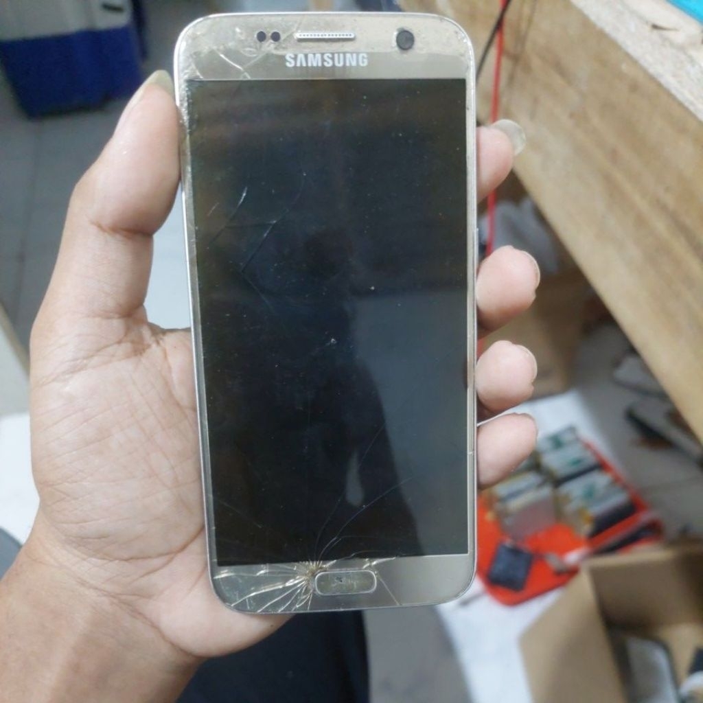 lcd samsung s7 flat layak pakai