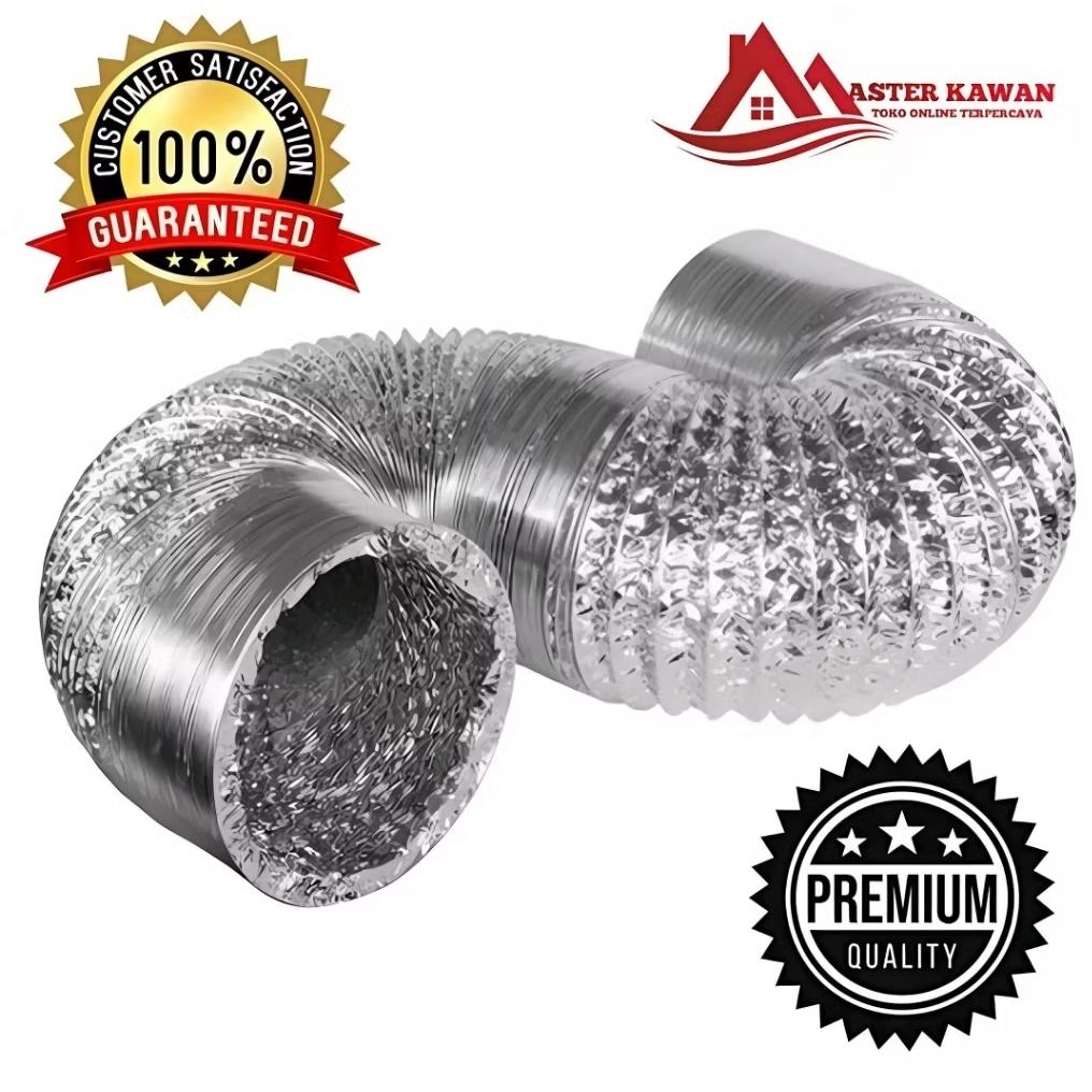 Selang Fleksibel Cerobong 6 inch pembuangan Asap Cooker Hood