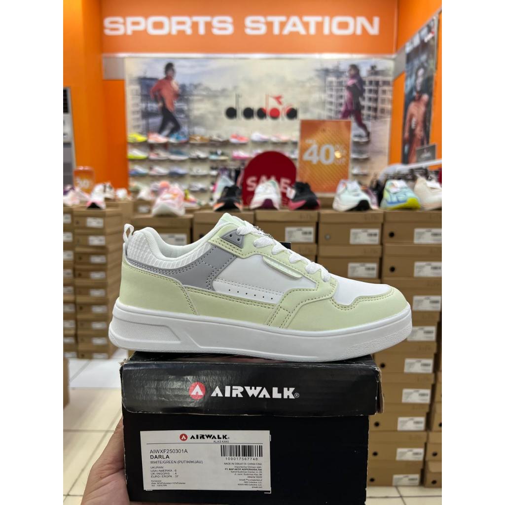 Airwalk Darla White/Green Women Shoes Original