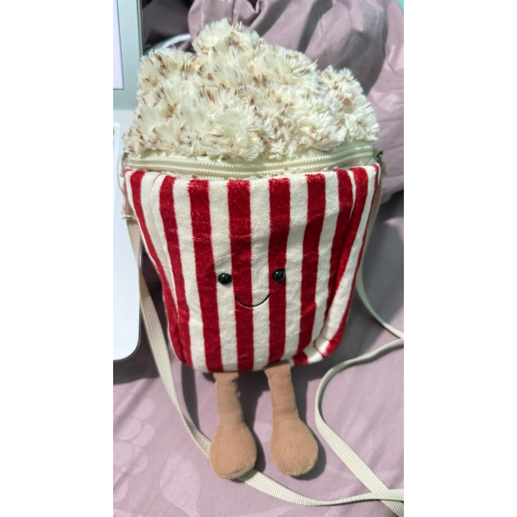 AUTHENTIC JELLYCAT LONDON Popcorn Bag