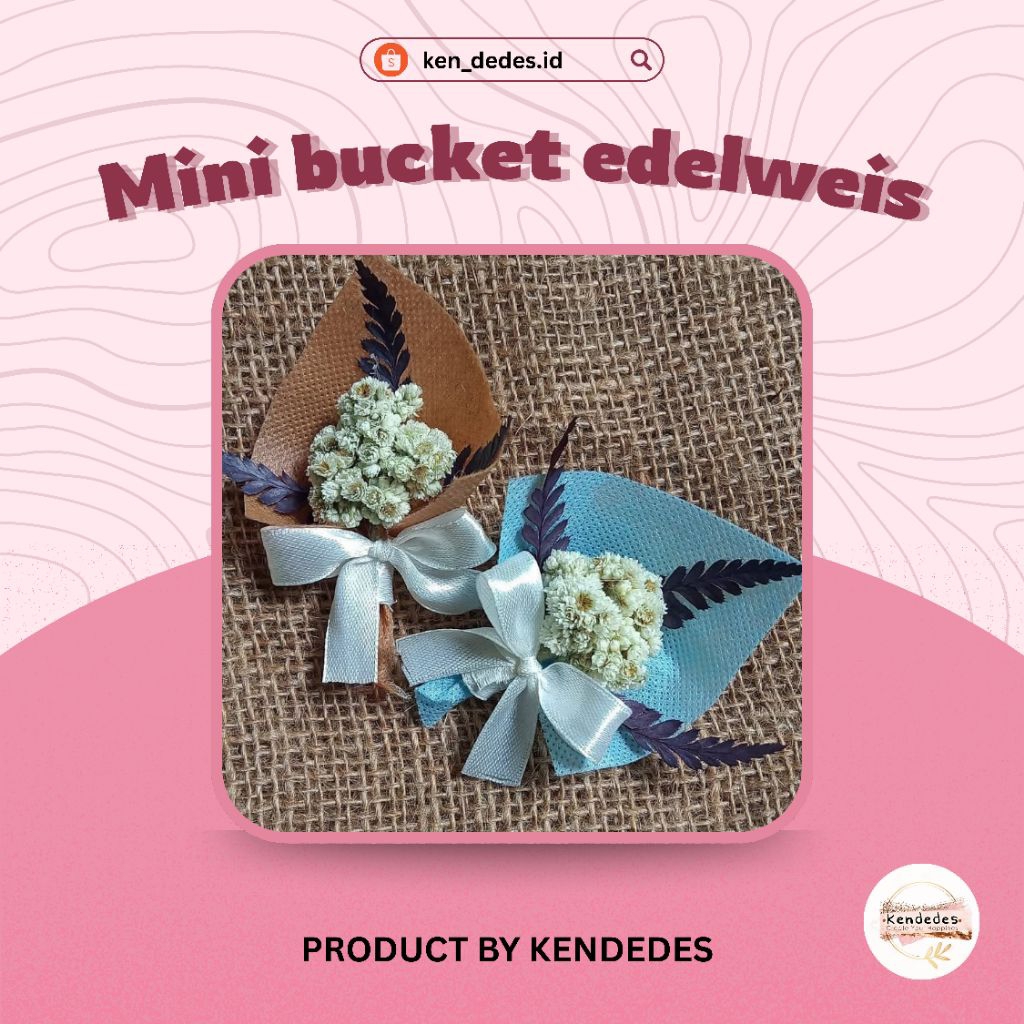 bucket mini edelweis