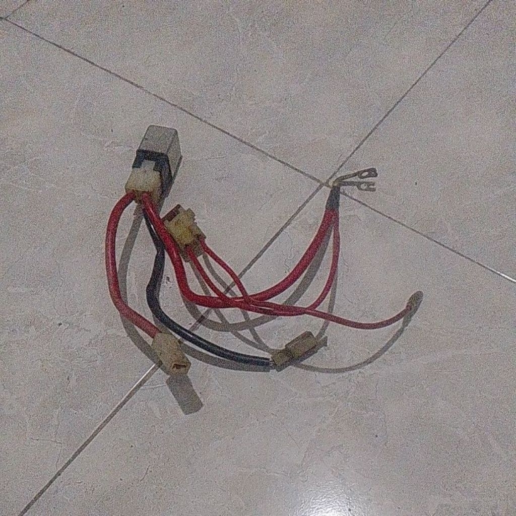 sub harness sambungan aki + relay stater Mio sporty Mio soul lama asli bekas lepasan motor
