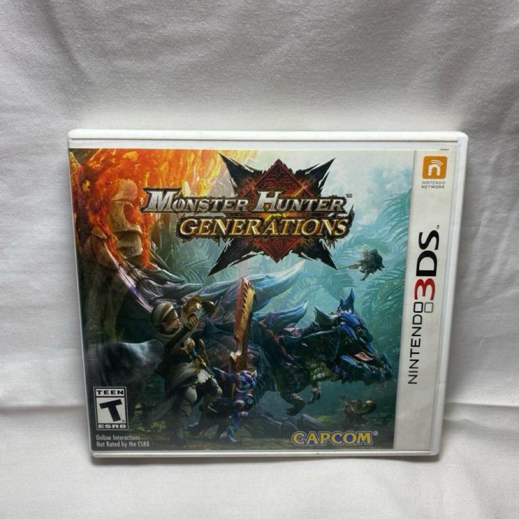 monster hunter generation nintendo 3ds xl