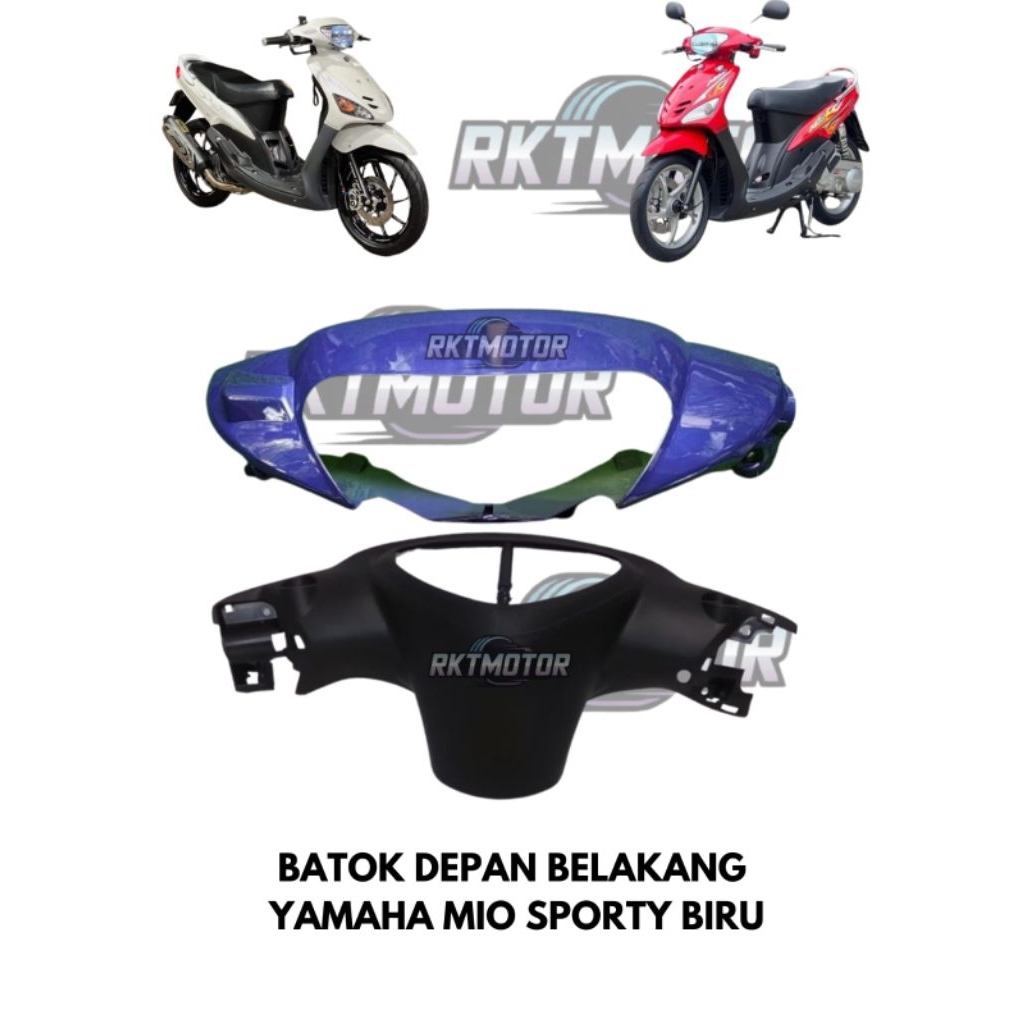 BATOK DEPAN BELAKANG YAMAHA MIO SPORTY KUNING // BATOK DEPAN BELAKANG MIO LAMA