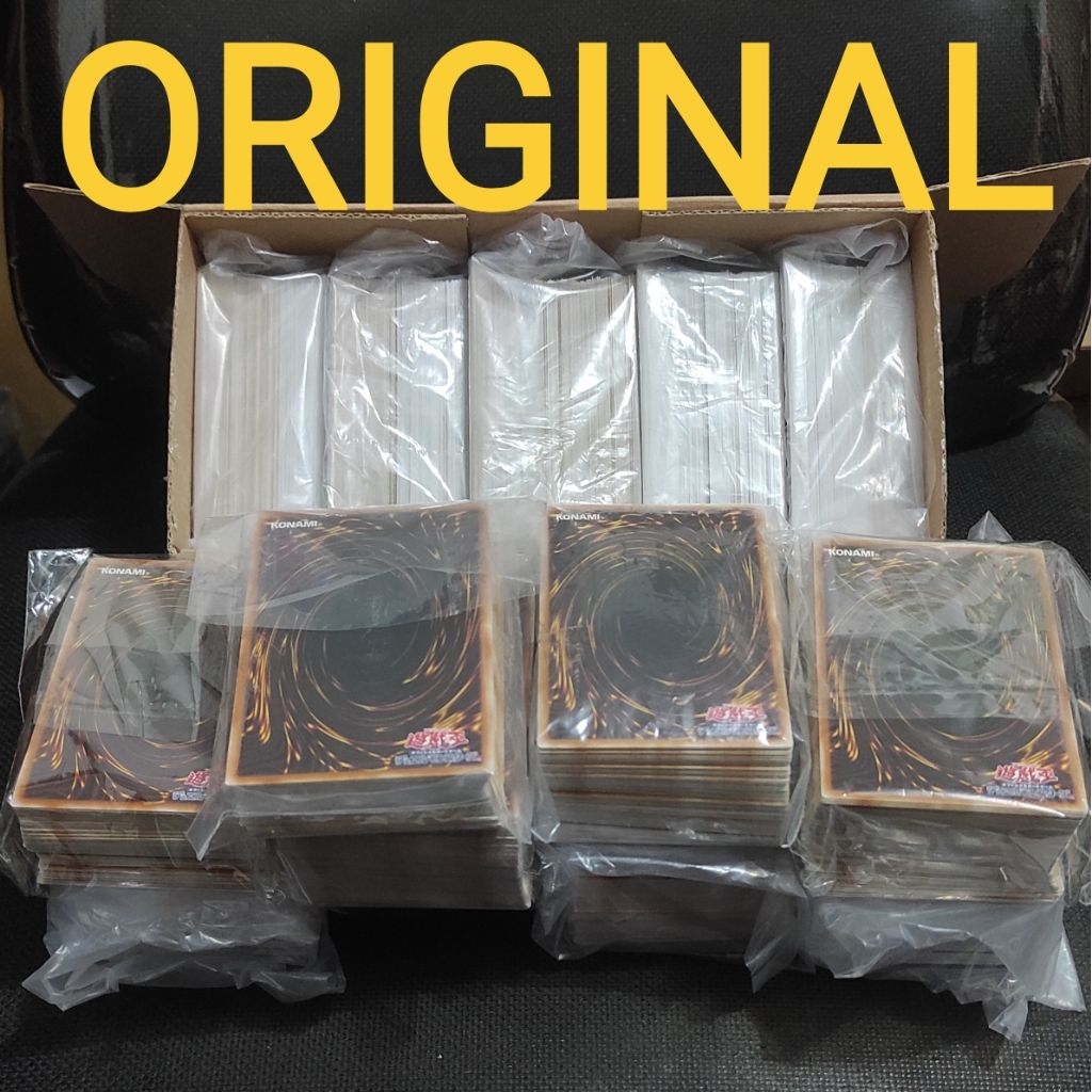 BULK Kartu Yugioh ORIGINAL TCG / OCG AE Inggris / OCG JP Jepang Random NM / Baru BACA DESKRIPSI