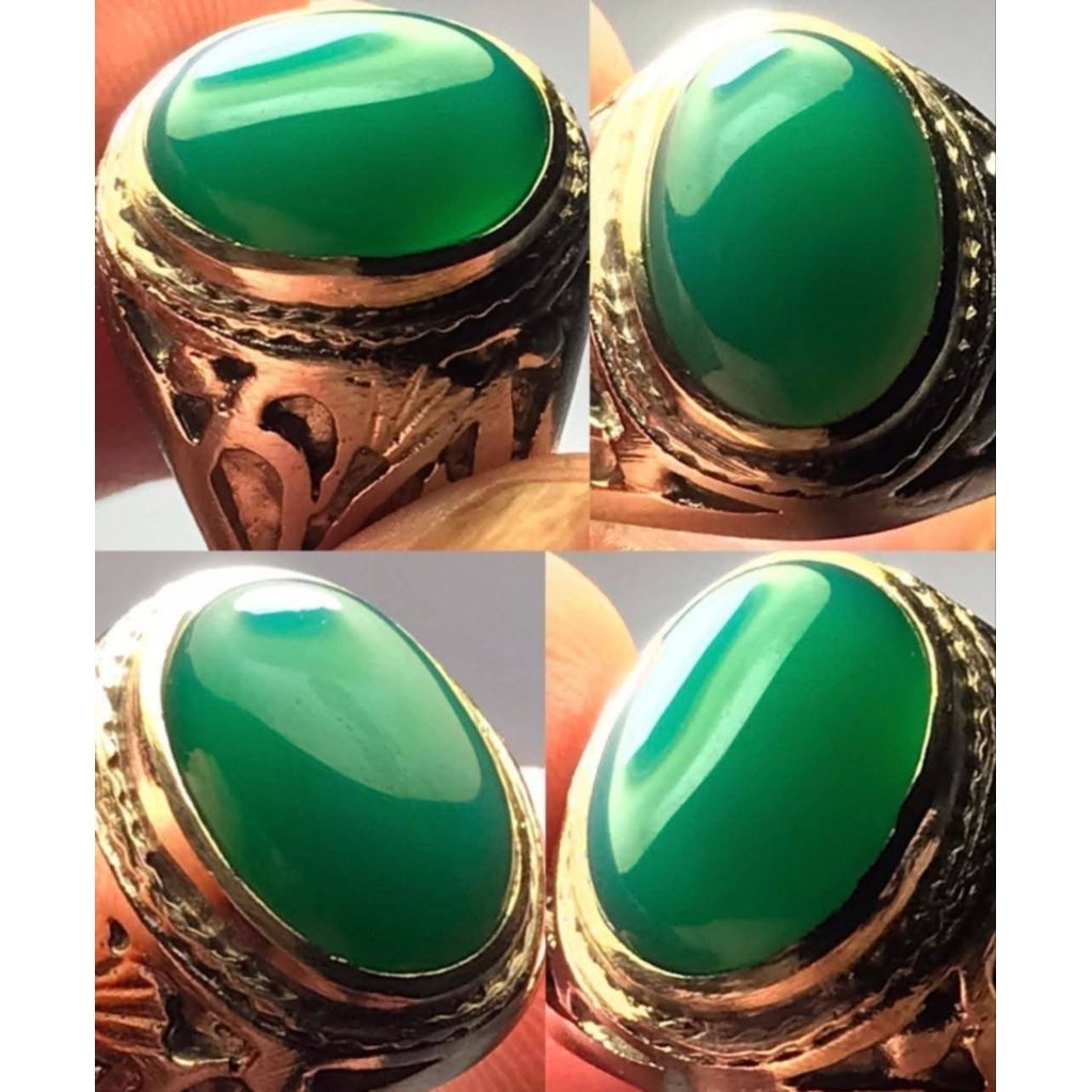 GREEN CHRYSOPRASE IJO GARUT KRISTAL KOCLAK AJIB SUPER