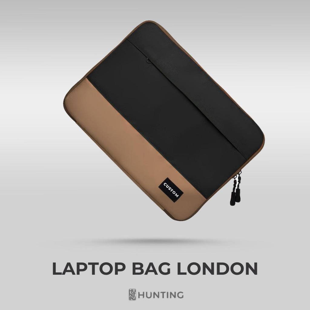 TAS LAPTOP CUSTOM LONDON HUNTING LAPTOP BAG GROSIR Cover Case Laptop Custom Logo Mercendise Event Ta